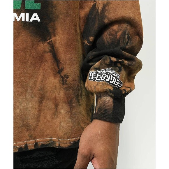 Primitive Skate Men's X My Hero Academia Impact Tie-Dye Long Sleeve Tee T-Shirt - Picture 5 of 5